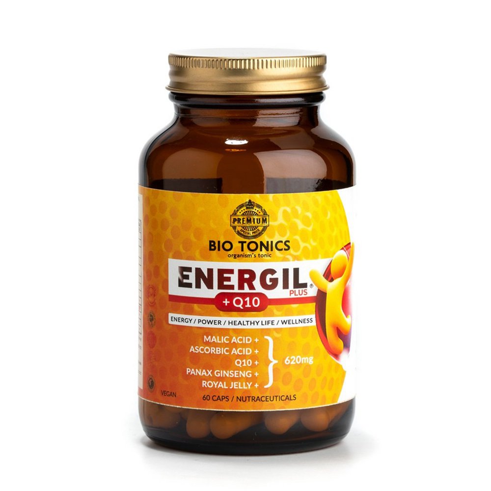 Energil Plus Q10 620mg - 60 Veg Caps