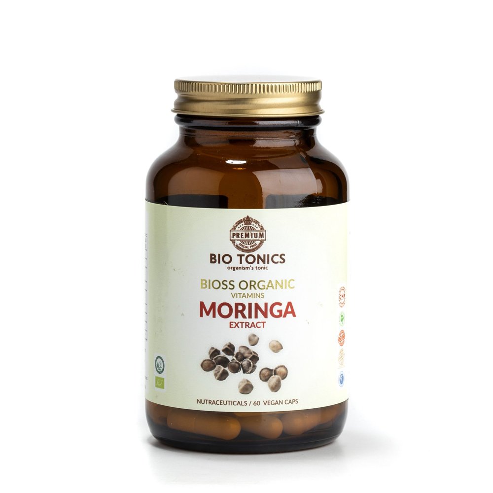 Moringa Extract 300mg - Βιολογική - 60 Vegan Κάψουλες